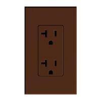 View Sienna 20 amp 120 volt Tamper Resistant Receptacle Outlet