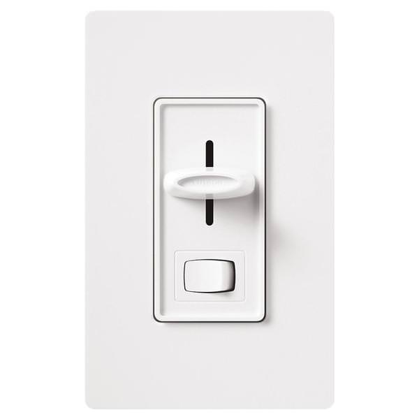 120 volt 1.5 amp White Slider 3-Speed Fan and Light Control