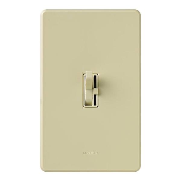 120 volt Ivory Toggler 1000 watt Wall Dimmer Switch with Locator Light