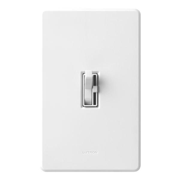 120 volt White Toggler 1000 watt 3-Way Wall Dimmer Switch with Locator Light