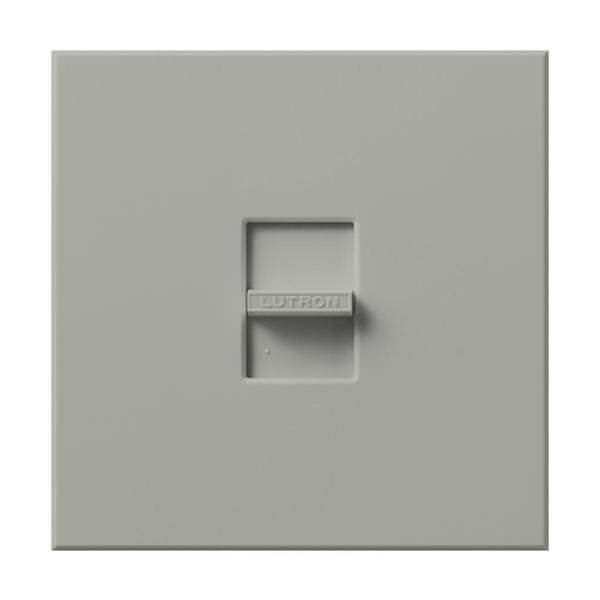 277 volt Gray Single-Pole 3-Wire Fluorescent Wall Dimmer Switch