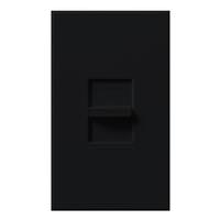 Lutron 120 volt Black 450 watt Single-Pole Incandescent / Halogen Magnetic Low Voltage Wall Dimmer Switch