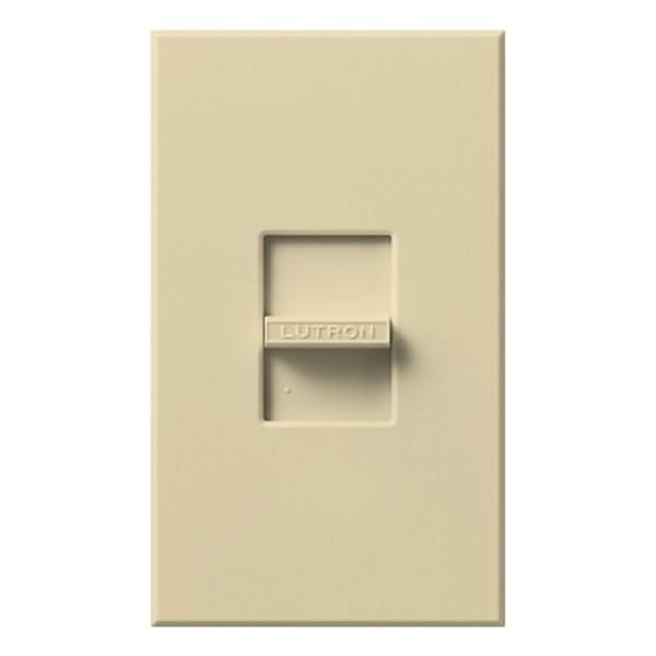 120 volt Ivory 450 watt Single-Pole Incandescent / Halogen Magnetic Low Voltage Wall Dimmer Switch