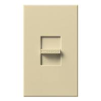 Lutron 120 volt Ivory 450 watt Single-Pole Incandescent / Halogen Magnetic Low Voltage Wall Dimmer Switch