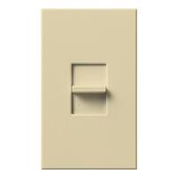 Lutron 120 volt Ivory 800 watt Single-Pole Incandescent / Halogen Magnetic Low Voltage Wall Dimmer Switch