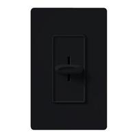 Lutron 120 volt 1.5 amp Black Slider 3-Speed Fan Control