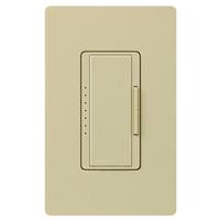 Lutron 120 volt Ivory 800 watt Single-Pole / 3-Way Incandescent / Halogen Magnetic Low Voltage Wall Dimmer Switch