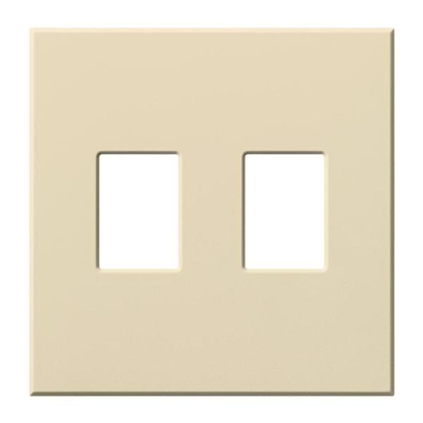 2-Gang Beige Wallplate
