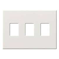 Lutron 3-Gang White Wallplate