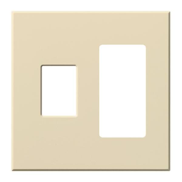 2-Gang Beige Wallplate