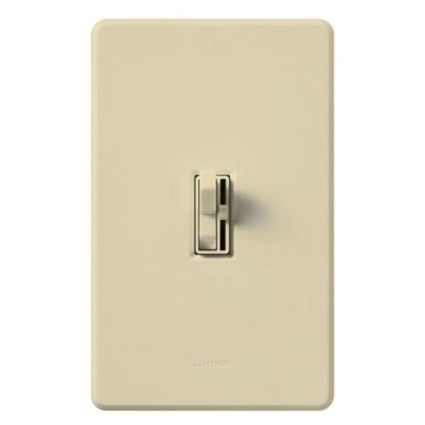 120 volt Ivory Toggler 1000 watt Single-Pole Incandescent / Halogen Wall Dimmer Switch