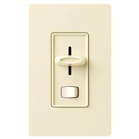 Lutron 120 volt 1.5 amp Almond Slider 3-Speed Fan and Light Control