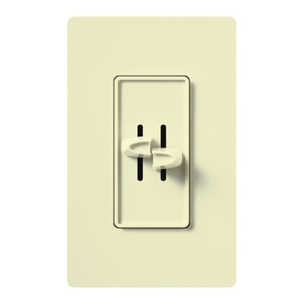 120 volt 2.5 amp Almond Slider 3-Speed Fan and Light Control