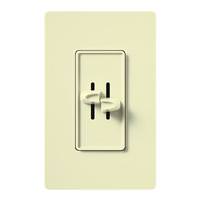 Lutron 120 volt 2.5 amp Almond Slider 3-Speed Fan and Light Control