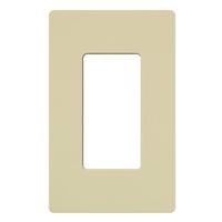 View 1-Gang Ivory Gloss Wallplate