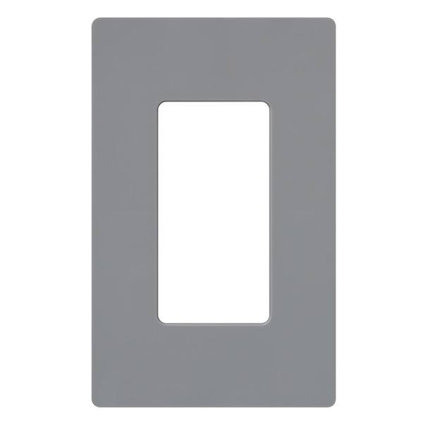 1-Gang Gray Gloss Wallplate