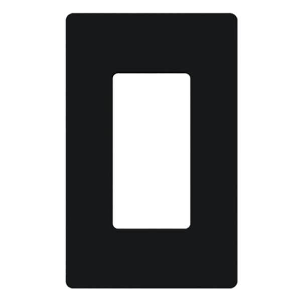 1-Gang Black Gloss Wallplate