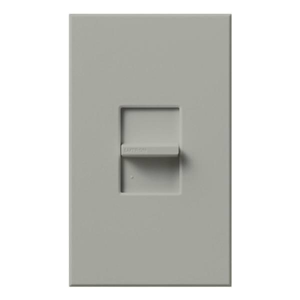 277 volt 8 amp Gray Single-Pole 3-Wire Fluorescent Wall Dimmer Switch