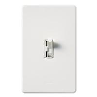 Lutron 120 volt 1.5 amp White Toggler 3-Speed Fan Control