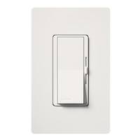 Lutron 120 volt White Toggler 1000 watt Single-Pole / 3-Way Incandescent / Halogen Wall Dimmer Switch