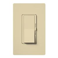 Lutron 120 volt Ivory Toggler 450 watt Single-Pole Incandescent / Halogen Wall Dimmer Switch