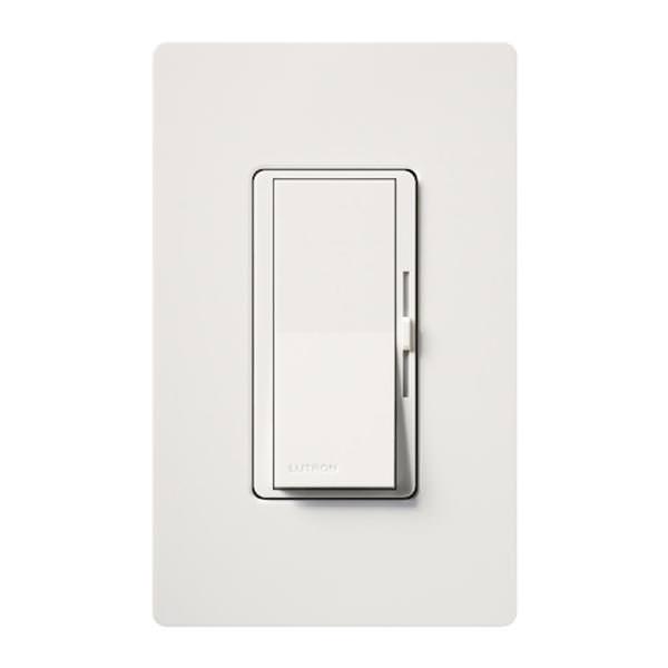 120 volt White Toggler 800 watt Single-Pole Incandescent / Halogen Wall Dimmer Switch