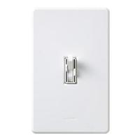 Lutron 120 volt 1.5-amp White Toggler 300 watt Wall Fan Control