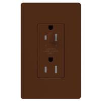 Lutron Sienna 15 amp 120 volt Tamper Resistant Half-Dimming Receptacle Outlet