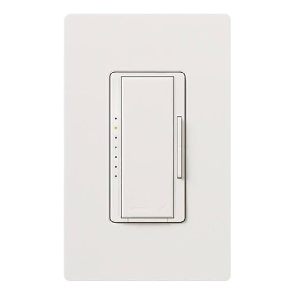 120 volt 6 amp White Single-Pole / 3-Way 3-Wire Fluorescent Wall Dimmer Switch