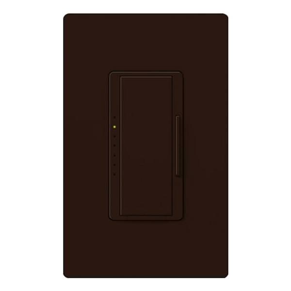 120 volt 6 amp Brown Single-Pole / 3-Way 3-Wire Fluorescent Wall Dimmer Switch