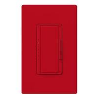 Lutron 120 volt 6 amp Hot Red Single-Pole / 3-Way 3-Wire Fluorescent Wall Dimmer Switch