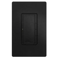 Lutron 120 volt Midnight 600 watt Single-Pole / 3-Way Incandescent / Halogen Electronic Low Voltage Wall Dimmer Switch