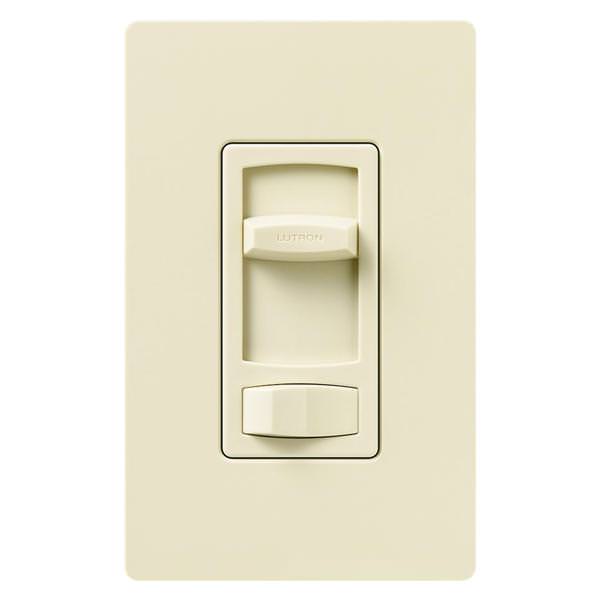 120 volt Almond Rocker 600 watt Single-Pole / 3-Way Incandescent / Halogen Wall EcoDimmer Switch