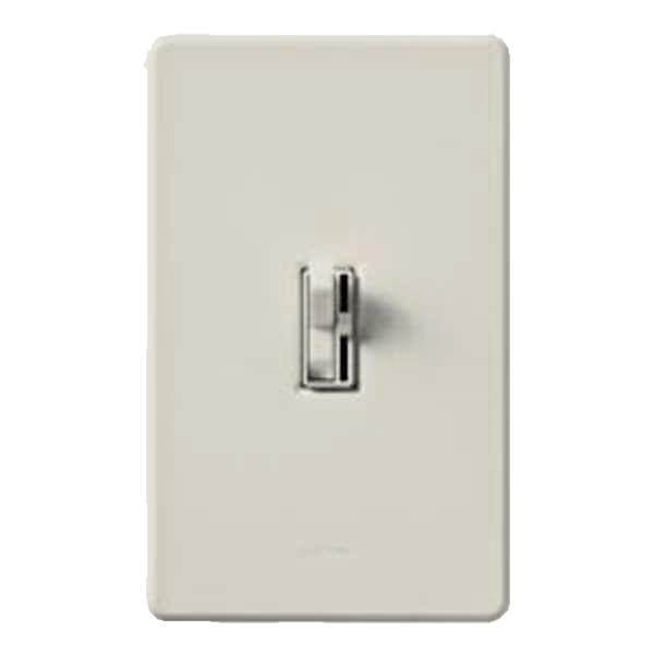 120 volt Almond Toggler 150 watt Single-Pole / 3-Way CFL/LED Wall Dimmer Switch