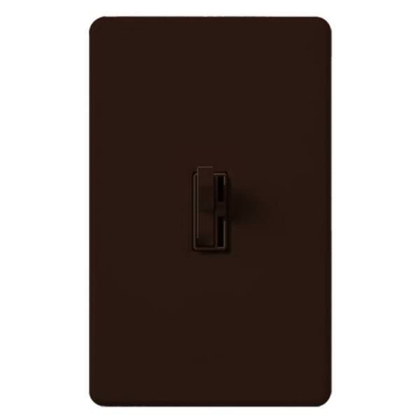 120 volt Brown Toggler Single-Pole / 3-Way LED / Incandescent Wall Dimmer Switch