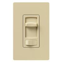 Lutron 120 volt Ivory Rocker 1000 watt Single-Pole / 3-Way Incandescent / Halogen Wall Dimmer Switch