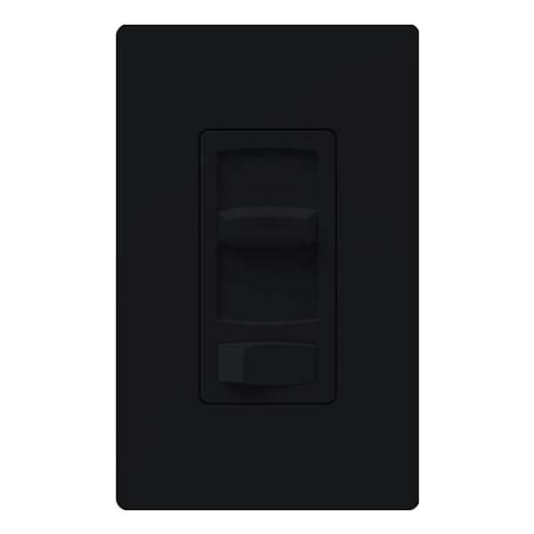 120 volt 1.5 amp Black Rocker 3-Speed Fan Control