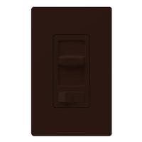 Lutron 120 volt 1.5 amp Brown Rocker 3-Speed Fan Control