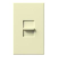 Lutron 120 volt Almond 450 watt Single-Pole Incandescent / Halogen Magnetic Low Voltage Wall Dimmer Switch