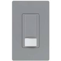 Lutron 120/277 volt Gray In-Wall Switch Occupancy and Vacancy Sensor