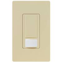 Lutron 120/277 volt Ivory In-Wall Switch Occupancy and Vacancy Sensor