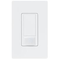 Lutron 120/277 volt Snow In-Wall Switch Occupancy and Vacancy Sensor