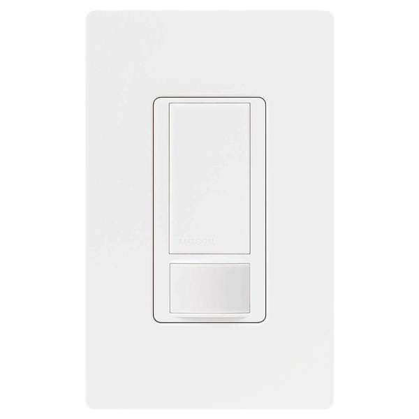 120/277 volt White In-Wall Switch Vacancy Sensor