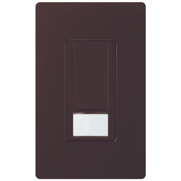 120/277 volt Brown In-Wall Switch Occupancy and Vacancy Sensor