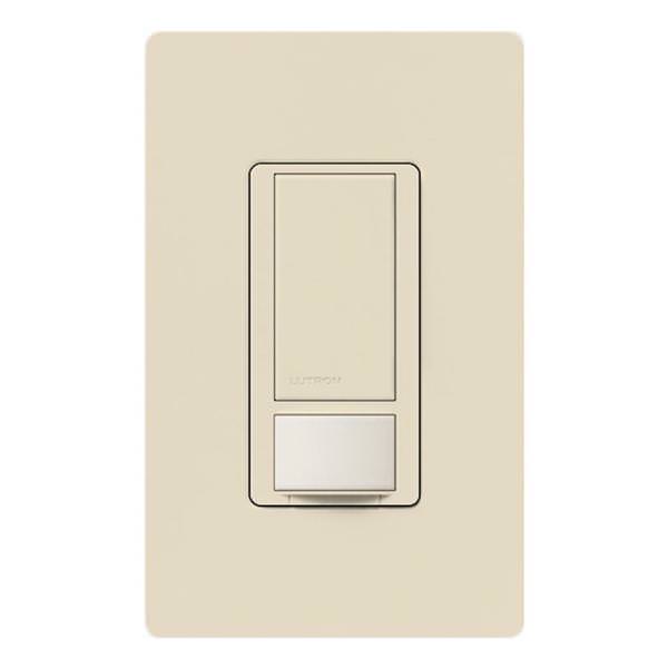 120/277 volt Light Almond In-Wall Switch Occupancy and Vacancy Sensor