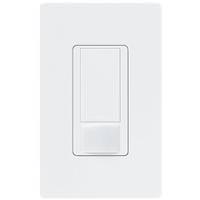 Lutron 120/277 volt Snow In-Wall Switch Occupancy and Vacancy Sensor