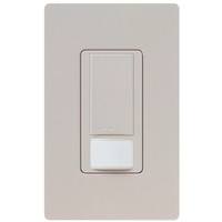 Lutron 120/277 volt Taupe In-Wall Switch Occupancy and Vacancy Sensor