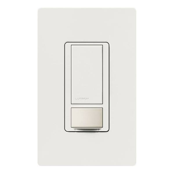 120/277 volt White In-Wall Switch Occupancy and Vacancy Sensor