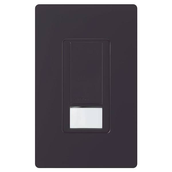 120/277 volt Black In-Wall Switch Occupancy and Vacancy Sensor