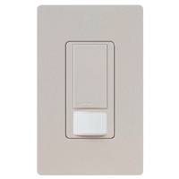 Lutron 120/277 volt Taupe In-Wall Switch Occupancy and Vacancy Sensor